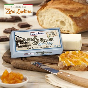Manteiga Italiana Sem Lactose sem sal Latteria Soresina 125g