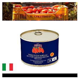 Tomate San Marzano DOP Inteiro sem Pele Casa Marrazzo 420g