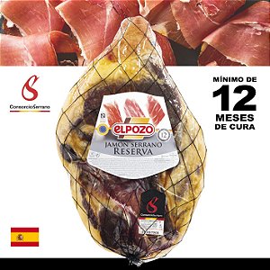 Jamón Serrano Espanhol DOP sem Osso 6,2kg