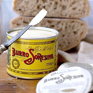 Manteiga Italiana sem sal Latteria Soresina Lata 250g