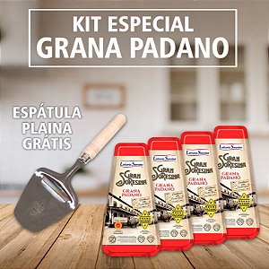 Kit Especial Grana Padano + Espátula Plaina grátis