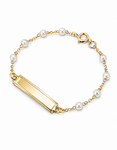 Pulseira Infantil Melindrosa Pérola