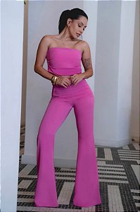 CALÇA FLARE ALFAIATARIA