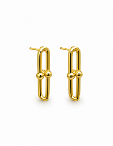 Argola Tiffany Duplo 2 cm