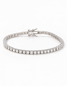 Pulseira Riviera Moissanite 2.5mm 0.06ct