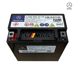 Bateria Auxiliar Original Mercedes Benz A200 A0009829608