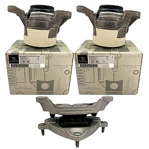 Kit Suporte Motor Cambio Mercedes Glc250 W253 2015 Á 2019