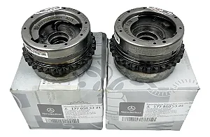 Par Polia Comando Variável Admissão Escape Mercedes C63 Amg A1770505201 A1770505301