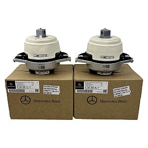 Par Coxim Suporte Motor Mercedes Amg Gl63 Gle63 Gls63 A1662403017 A1662407717