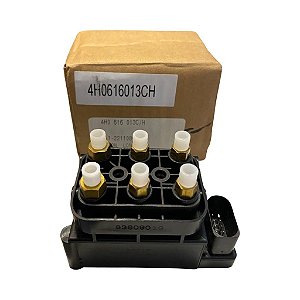 BLOCO DA VÁLVULA DA SUSPENSÃO AUDI A8 4H0616013CH