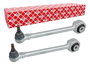 Par Braço Reto Dianteira Mercedes GLK220 GLK280 GLK300 2008 2009 2010 2011 2012 2013 2014 2015 A2043308011 FEBI