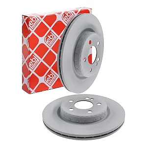 Par Disco Freio Dianteiro Volvo C30 C70 S40 2005 2006 2007 2008 2009 2010 2011 2012 2013 43870 274521 FEBI
