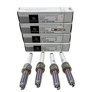 Vela Ignição Mercedes C300 Cle300 Cls450 Gle450 Gls450 Cls55 A2541590000