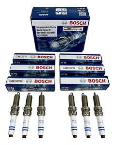 Jogo 06 Velas Ignição Porsche 911 718 Boxster Cayman 982 99917015490