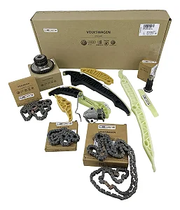 Kit Corrente Comando Audi A3 A4 A5 Vw Jetta Tiguan Passat 06H109469T
