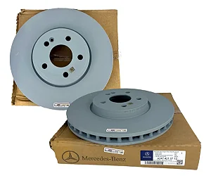 Par Disco Freio Dianteiro Mercedes Gla200 Glb200 X247 Cla250 A2474210712