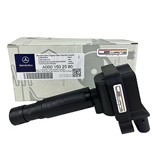 Bobina Ignição Mercedes C180 C200 C250 Clc200 E250 Slk200 Slk250 0001502580