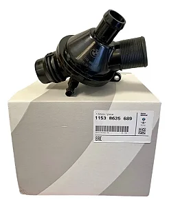 Carcaça Válvula Termostática Bmw X1 2011 2012 2013 2014 2015 11538635689