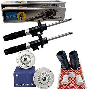 Kit Amortecedor Coxim Batente Coifa Dianteiro Bmw 118i 120i 125i 316i 320i 328i 420i 428i 31316850358 31316859040 31305A3C0D0 31306791701 31306791712
