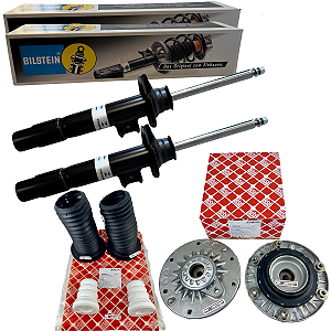 Kit Amortecedor Coxim Batente Coifa Dianteiro Bmw 118i 120i 125i 316i 320i 328i 420i 428i 31316850358 31316859040 31305A3C0D0 31306791701 31306791712