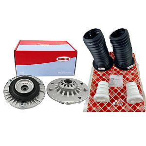 Kit Coxim Batente Coifa Amortecedor Dianteiro Bmw 116i 118i 125i 120i 320i 316i 328i 420i 428i 435i 31305A3D512 31305A3D513 31306791701 31306880438