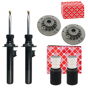 Kit Amortecedor Coxim Batente Coifa Dianteiro Bmw X3 X4 Xdrive 2010 à 2018 31316796315 31316796316 31306852158 31306787110 31336787104 18177