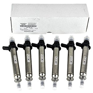 Kit 6 Bico Injetor Combustível Porsche 991 718 Gasolina 0PB128616B ORIGINAL