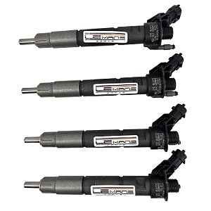 Kit 4 Bicos Injetores Combustível Land Rover Discovery Sport Velar Jaguar 2.0 Diesel LR139693 LR176597 BOSCH