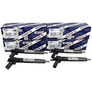 Kit 4 Bicos Injetores Combustível Bmw 3.0 Disel X5 X6 X7 2016 2017 2018 2019 2020 2021 2022 2023 13538571563 BOSCH