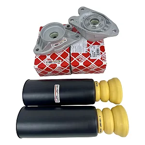 Kit Coxim Batente Amortecedor Traseiro MINI JOHN COOPER WORKS ONE CONVERSÍVEL 2015 2016 2017 2018 2019 2020 á 2026 FEBI