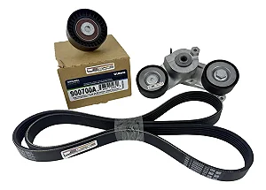 KIT CORREIA DE ACESSÓRIOS AUDI 3.0 V6 TFSI MHEV 48V A6 A7 A8 50 2019 2020 2021 2022 2023 06M903133R 06M903137AA 06M903341F