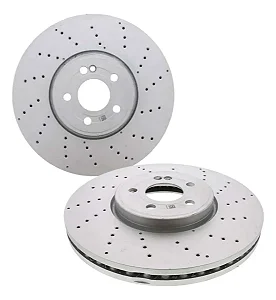 Par Disco Freio Dianteiro Mercedes A35 CLA35 CLA45 GLA35 GLA45 GLB35 A1774211000 Original