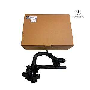 Carcaça Válvula Termostática Mercedes C180 W205 A2742000115 A2742003100 ORIGINAL