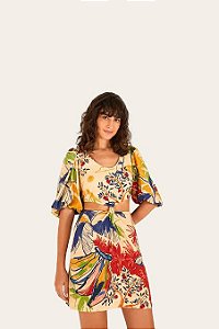 Vestido Curto mg Paradiso Farm #use