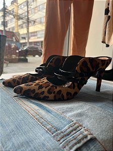 Mule Arezzo Animal Print 36 #reuse
