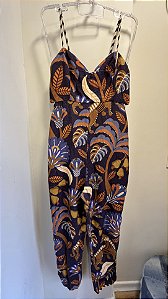 Macacão Selva Gráfica Azul Farm GG #use