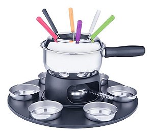 Conjunto Para Fondue 18 Peças Fondues E Petiscos Brinox