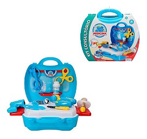 Brinquedo infantil Etitoys Kit Maleta Meu Consultório Médico Medicina