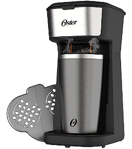 Cafeteira To Go Oster Inox 2em1 com Copo Térmico Ocaf200 220v