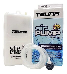 Oxigenador Iscas Vivas 2 Velocidades Tsuna Ap-4502 Air Pump