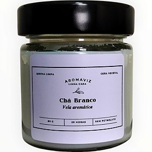 Vela Artesanal Vegetal Aromática Presente Premium Perfumada