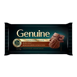 GENUINE CHOCOLATE  AO LEITE 2.1KG