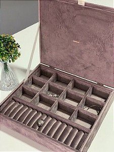 Caixa Organizadora para acessorios com tampa fina