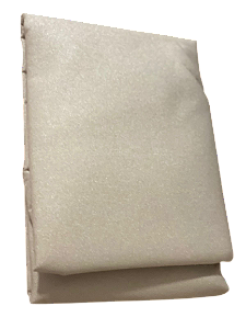 127x46cm Capa matalizada acolchoada com elástico