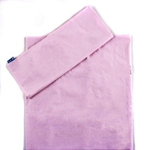 Jogo de Lençol berço 2 Peças Rosa
