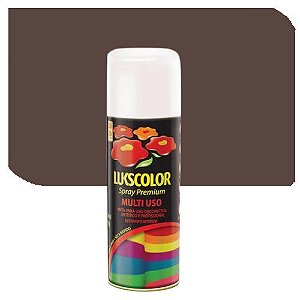 Spray Lukscolor Multiuso Marrom Barroco Brilhante  400 ml