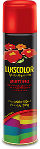 Spray Lukscolor Multiuso  Preto Brilhante   400 ml
