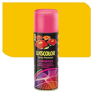 Spray Lukscolor Luminosa Amarelo 350 ml