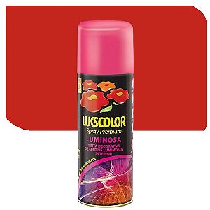 Spray Lukscolor Luminosa Vermelho 350 ml