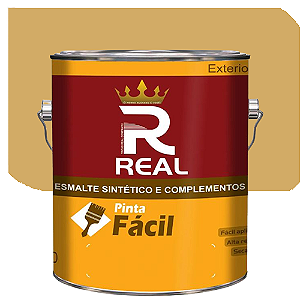 Tinta Esmalte Real Metalizado Ouro Antigo 0,9 Litros